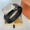 Cintura di design fibbia moda cintura in vera pelle Larghezza 38mm 16 stili Crios Alta qualità con cinture da uomo firmate Box da donna