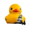 Großhandel im Freien Wasserwerbung aufblasbare gelbe Entenriesen, luftdichtes PVC -Gummi -Tierspielzeug für Pool -schwimmende kommerzielle Werbung für Sea Us Only