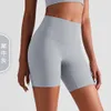 2024Aloyoga kvinnor nya shorts naken No T Yoga Pants Women's High midje Fitness Shorts Honey Peach Hip Tight Sports Trips Wholesale Price Brand Movement Shorts Shorts