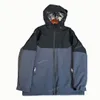 2024 tissus importés du nordhommes et femmesveste d'épissure manteau chaud modefonction extérieurehaute densitéimperméable et coupe-vent séchage rapide et respirant