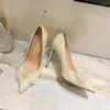 Dress Shoes Size 33-43 Pointed Stiletto Heel Wedding Women Sexy Nightclub High Heels Bridal Banquet