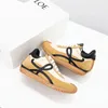 2024 New Tennis Girl Boy Nylon Suede Sweed Sneaker Flat Flat Disual Outdoor Loafer Box