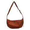 Bolsas de ombro bolsa de lona moda grande capacidade cor sólida crossbody bolsas de viagem de fitness mulheres homens