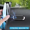 Magnetic Mounts Flat Cell Phone Holder for Car Dashboard, Wall, Fridge. Stick on Universal Kit Compatible with GPS, Tablets, Smartphones