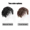 Synthetic Wigs XUANGUANG Black Short Wig Synthetic High Temperature Wig Mens Wigs for Cosplay Anime Party Daily Wig Realistic Natural Hair 240328 240327