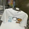 Tasarımcı Erkek Tişörtleri Kısa Kollu Marka Klasik Mektuplar% 100 Pamuk Pamuk Nefes Alabilir Kırışıklık Dirençli Erkek ve Kadınlar Aynı Tarz Moda Moda Günlük Haikyuu T Shirt