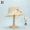 Wide Brim Hats Summer For Women Sun Hat Beach Ladies Fashion Flat Flower Panama Lady Casual Straw
