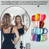 Küche Lagerung Hängen Wand Große Kapazität Stirnband Organizer Halter Haarnadel Tasche Für Frauen Mädchen Haar Zubehör Stehen Display