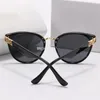 Oval Frame Miu Sunglasses Designer Women's Radiation Resistant Personality Men's Retro Glasses Board Grade High Appearance 459