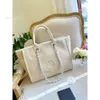 2024 Nuovi Designer Cc Borse Manico superiore Borsa del portafoglio Deauville S Tote Clutch Cross Body Beach Shopper Vacanza Artsy Totes Borsa a tracolla in tela di perle