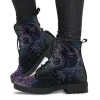 Botas Mulheres Botas de Tornozelo Sapatos de Saltos Baixos Mulher Vintage Pu Couro 2020 Autumn Warm Winter Botas de neve alta Motocicleta Pansy