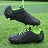 HBP من غير العلامة التجارية للأطفال البالغين Futzalki Men Boys Centipede Soccer Shoes Cleats Football Boots Futsal Professional Sport Football Shoes Soccer