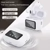 Wireless Bluetooth Headphone ANC TWS Earphones LED Touchscreen Visible Active Noise Cancellation Earphone SportEarbuds A8Pro