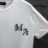 2024 NOUVEAU Designer de T-shirt de luxe Qualité lettre T-shirt à manches courtes printemps été marée hommes et femmes t-shirt M-3XL # 08