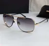 Óculos de sol masculinos especiais para homens, preto, dourado, marrom, run way frame, sonnenbrille, óculos de sol masculinos, novo com caixa 7468864