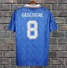 87 90 92 93 94 95 96 97 99 01 08 Glasgow Rangers FC Retro Soccer koszulka Gerrard Gascoigne Laudrup Gerrard McCoist Football Shirt