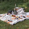 Mat 2022 strandpicknick utomhus camping tofsar filt etnisk bohemisk randig rutig filtar för sängar soffa mattor resor matta jul