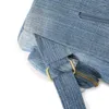 Torby szkolne dziewczyny retro jeansowy plecak wielka pojemność moda preppy modny styl bawełniane kobiety plecaki torba podróżna plecak