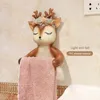 Cute Cartoon Deer Toilet Paper Holders Creative Animal Wall Mounted Hanging Roll Paper Shelf Bathroom Tissue Box Storage Rack 240318