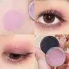 Eye Shadow Waterproof Monochrome Eyeshadow Cream Long Lasting Eye Concealer Base Makeup Smoky Purple Matte Eyeshadow Primer Korean MakeupL2403