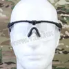 Décoration de fête tactique M cadre 2.0 Strike lunettes armée lunettes de tir pour hommes Sport lunettes de soleil Wargame PE lentille