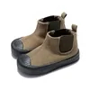 HBP Non-Brand Hot High Top Baby mit Baumwolle Warm Soft Bottom Niedliche Keksschuhe Frühling Herbst Jungen Mädchen Schulkinder Segeltuchschuhe