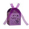 Geschenkpapier 10/25 Stück kleine süße Boxen für Mädchen Taufe Babyparty Geburtstag Partybevorzugung Verpackung Rosa Candy Box Supply Großhandel
