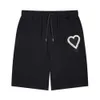 designer Shorts men sweatpants mens womens summer fashion love heart embroidery shorts loose drawstring cotton casual short Pants size S-XL