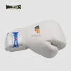 Equipamento de proteção de fábrica Preço barato Luvas de treinamento de boxe PU Muay Thai Guantes De Boxeo Luta grátis MMA Sanda Equipamento 8oz 10oz 12oz 14oz 16oz yq240318