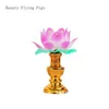 촛불 홀더 2pcs/로트 창조적 인 플라스틱 작은 lotuscandestick buddha Guanyin Changming 촛대 Feng Shui 불교 홈 장식