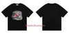 2024 Rhudes Summer Mens T Shirt Designer Luxury Tshirt Street Board Ins Spring Shirts男性