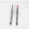 Outils de maquillage Pince à sourcils en acier inoxydable Maquillage de beauté Bouche oblique Tirage des sourcils Outil de coupe des sourcils Pince à sourcils de maquillage multifonctionnelle