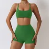 Lu Align Align Lu Lemon Yoga 2023 Fiess Nuovi set senza soluzione di continuità Reggiseni incrociati sexy sul retro Pantaloncini attillati Set da palestra per donna Tuta sportiva ad asciugatura rapida 20