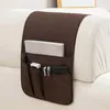 Storage Bags Large Capacity Sofa Armrest Organizer Non-Slip Space Saving Bedside With 5 Pockets Bed Pocket Bag