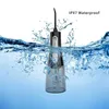 Oral Irrigators 350ML brosse à eau portable irrigateur oral USB charge 5Mode jet d'eau dentaire IPX7 nettoyeur de dents étanche avec 6 buses J240318