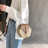 Bolsos de hombro Bolso de paja para mujer Bolso cruzado de gran capacidad Monedero Moda Tejido Playa Viaje Compras Mano