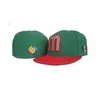 Snapbacks Equipo Nacional de México Equipos equipados Sombreros Snapback Fútbol Gorras de béisbol Sombrero de fútbol Hip Hop Deportes Moda Drop Entrega Outdo Dhnpn