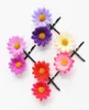 Acessórios de cabelo 100 Mixed Princesa Crianças Festa Presentes Meninas Dos Desenhos Animados Flores Bonitos Clipe Daisy Clips Hairpins Headwear