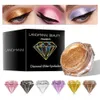 Ögon Shadow Purple Eye Shadow Silver Gold Shimmer EyeaAhdow Cream Eye Makeup vattentät glitter Eyeshadow Party Pigmentl2403