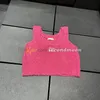 Letters Embroidered Crop Top Women Sexy Tanks Top Square Neck T Shirt Summer Party Sexy Vest