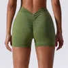Lu Align Align Lu Lemon Women New Push Up Booty Workout High midje Fiess Sports Short Gym Clothing Summer Yoga Shorts Active S 2024 Gym