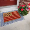 Carpets Flag Doormat 4th Of July Independence Day Non Slip Bath Rugs US Floor Mat Entrance Front Door Rug For Home Living Room