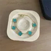 Pulsera de trébol de 4 hojas Pulsera de trébol de diseño de cuatro furgonetas Joyería de hojas Brazalete con dijes de 4 claves para mujer Flores de doble cara Hierba Conchas marinas Acero de titanio Nuevas cinco flores