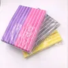 60pcs/lot double side side files 100/180 grits sponge sunshine nail buill block for polish uv gel nail nail art tool 240219