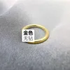 anello anello per chiodo anelli di carrello a vite con anello per chiodo in acciaio con diamante con anello oro gratis leggero trasmissibile trasmissione in diretta