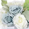 Decorative Flowers Wedding Bridal Bouquet Bridesmaid Accessories Handcraft Holding Artificial For Ceremony Bride Gifts