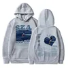 SZA SOS Good Days Felpe con stampa Uomo Donna Felpa con cappuccio Streetwear Felpe con cappuccio Pullover Harajuku Tute unisex Abbigliamento 240312