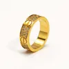 Винт картер кольца ногтя титановая стальная мода Темперамент Два три ряда алмаза с широким узким кольцом кольцо простые мужчины женщины
