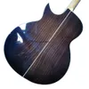 Chitarra acustica con carattere a forma di ventaglio della serie Cherry Blossom in legno massello con corda superiore in pollici AAA Spedizione gratuita Spot uno