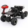 Voiture électrique/RC Nouvelle super grande télécommande à six roues en alliage d'escalade hors route Bigfoot Monster Voiture télécommandée pour enfants et garçons CoolL2403